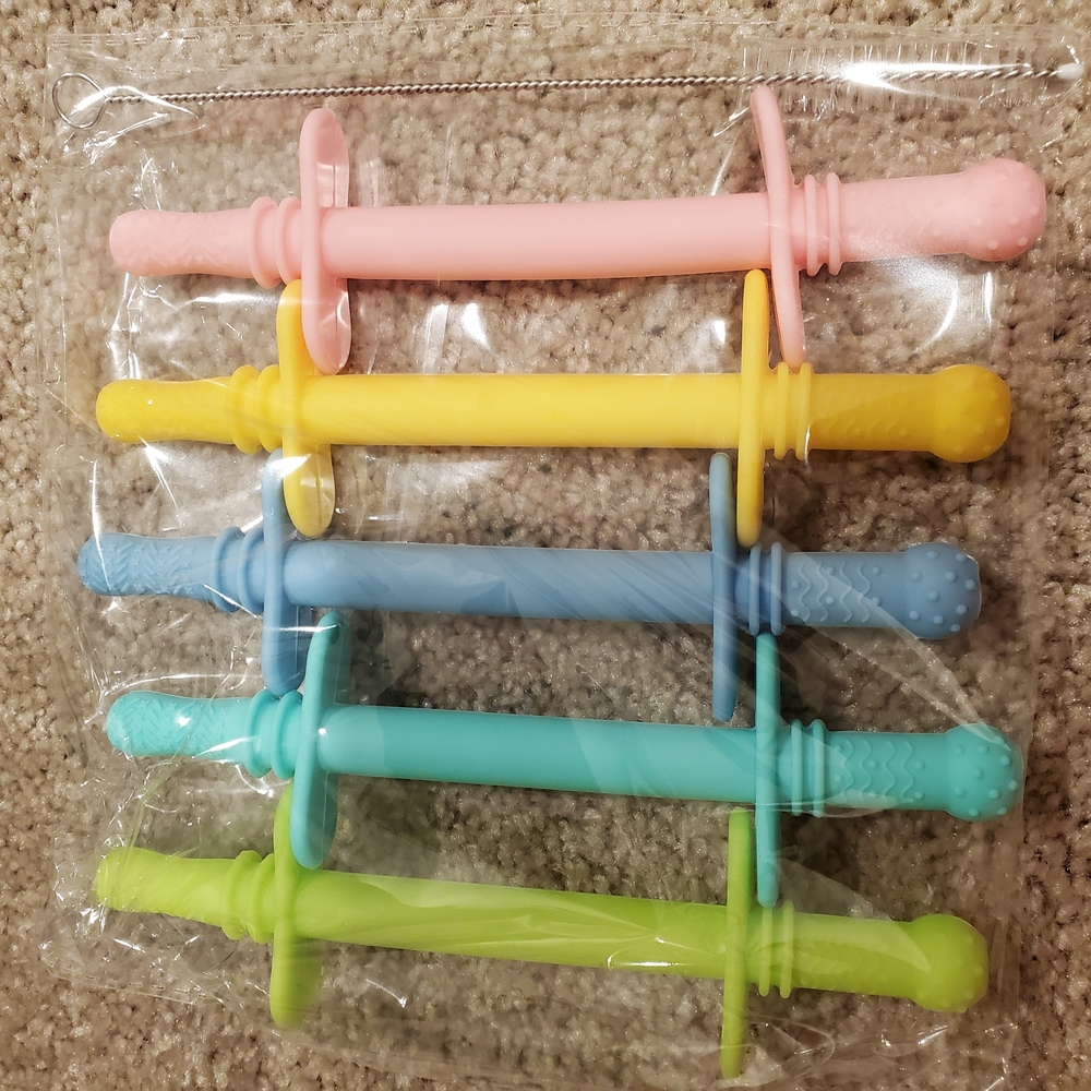 Colorful Silicone Baby Teething Toys
